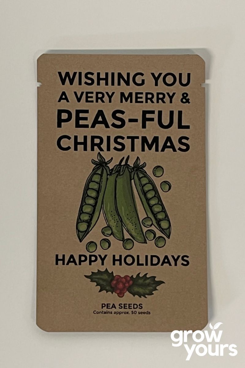 Peas - Festive Season Christmas Seed Packet